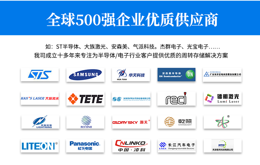 led扩晶环放置料盒厂家合作的客户案例